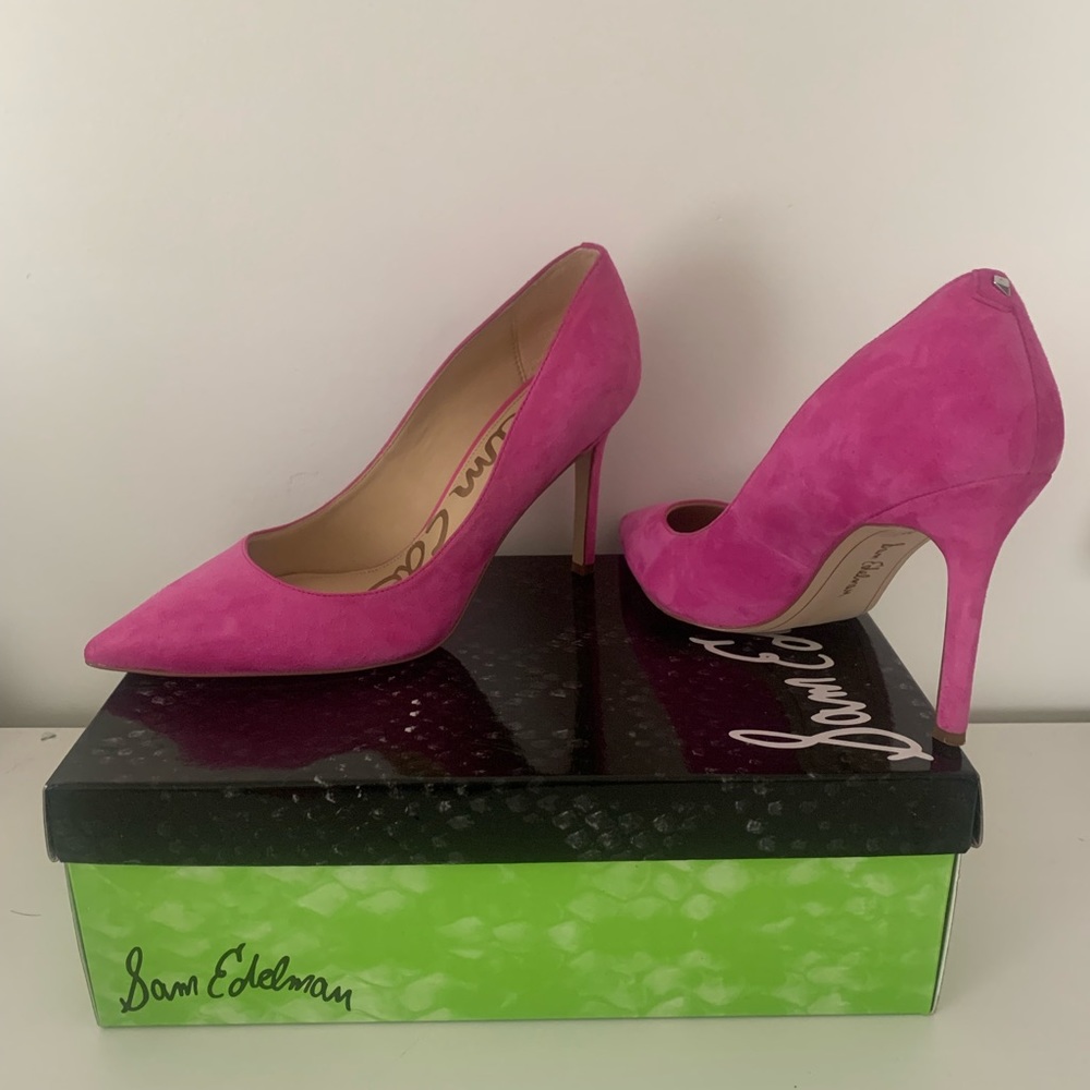 Sam Edelman hazel hot pink heels